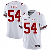 Ohio State Buckeyes 54 Billy Price White Nike College Football Jersey Dzhi,baseball caps,new era cap wholesale,wholesale hats